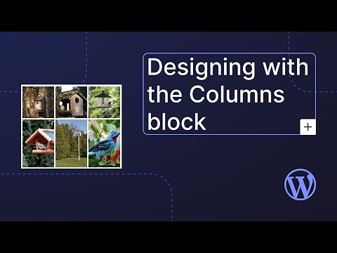 Designing with the Columns block