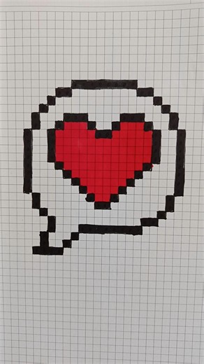 ❤️💬 Love Message - Pixelart ideas