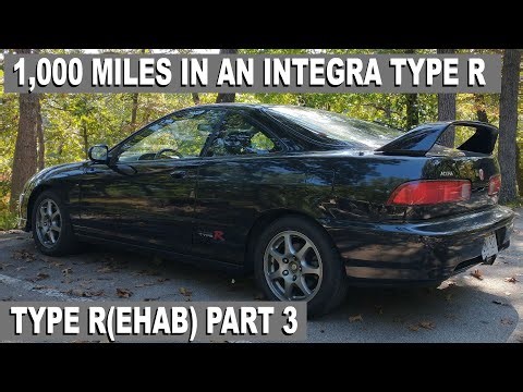 1,000 miles in a DC2 Acura Integra Type R - Road Trip Review!