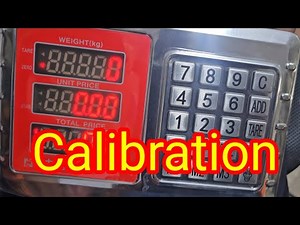 100kg Price Computing Weighing Scale Calibration | Easy Step by Step Guide