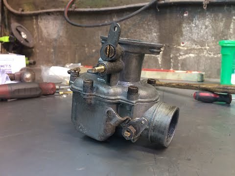 Zenith 28G carburettor rebuild massey ferguson 35