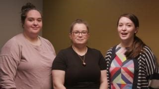 Mairi, Claire and Emily, sisters and community members from Kitigan Zibi Anishinabeg, painted an Indigenous-inspired mural at a #GCcoworking office in #Gatineau. Watch as they explain their creative process and how important it was for them to create an Algonquin piece of art on Algonquin territory. ⬇️ | Public Services and Procurement Canada