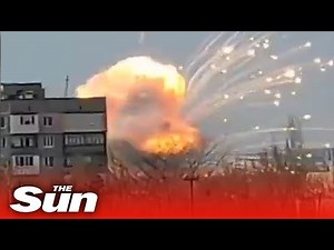 Explosions across Ukraine as Russian army blitz cities amid Putin's full-scale invasion