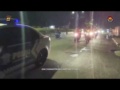 Kodim 0412 dan Polres Lampung Utara, Gelar Patroli bersama Nataru 2025/2026 Masehi.