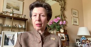 Princess Anne's Gatcombe Park is littered with animal ornaments & family photos