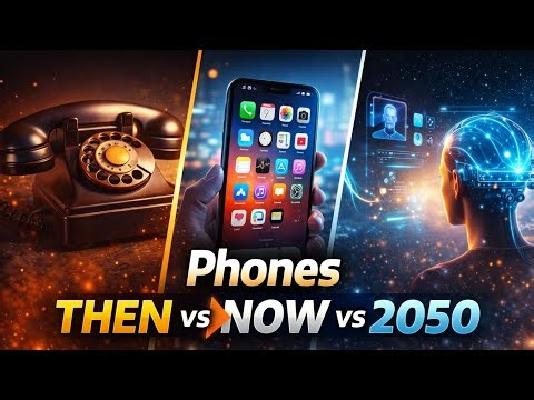 Phones Then vs Now (1920–2050) | The Future Will Shock You | TimeFlash