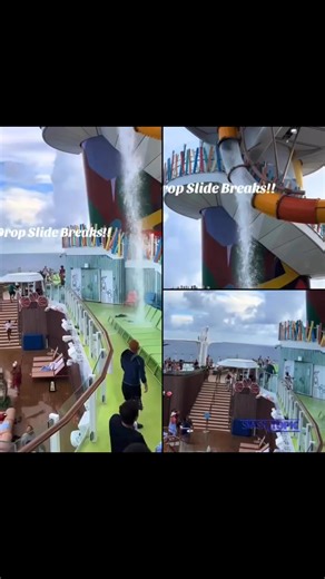 On Thursday, a water slide aboard Royal Caribbean's Icon of the Seas malfunctioned when an acrylic glass panel broke while an adult guest was using it, resulting in injuries. The guest received medical attention and is currently in stable condition as they are being treated. | Smash Da Topic