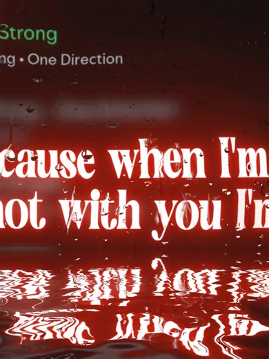 Empowering Lyrics of Strong by One Direction