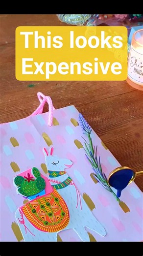 Simple Gift Bag Decorating Trick | Easy Wax Seal Idea for Pretty Gift Bags #craftideas