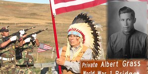 First Native American to enlist in WWI honored in bridge dedication in Cannonball, ND