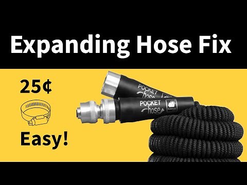 EASY Expandable Hose Fix - 25¢ (Pocket Hose Fix)