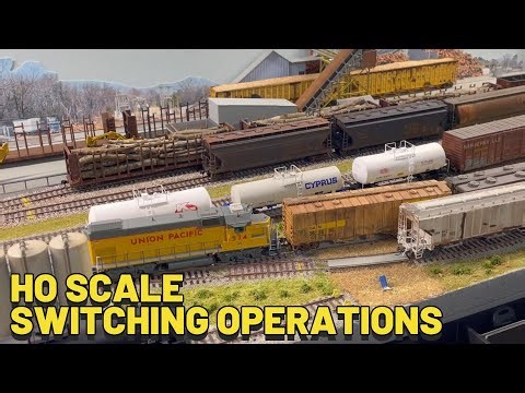 Yard Operations~HO Scale~Switching Layout