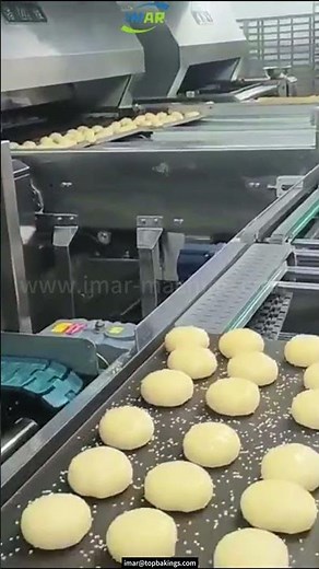 【IMAR Machine】 HamBurger Buns Production Video