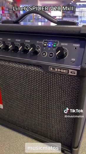 Ampli Guitare Line Six Spider V 20 MkII | Qualité Sonore Exceptionnelle