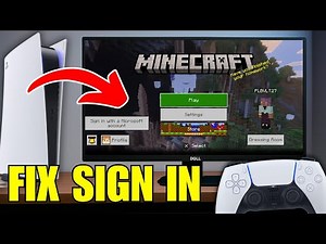 How To Fix Minecraft Microsoft Account Not Signing In PS5