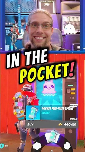 😲*FORTNITE* New Pocket Item ZB Keybind🎮(Ch7 S2) #fortnite #gaming #shorts