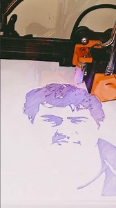 3D Printer Modded to Draw Actor Ajith | Thala Art 🔥