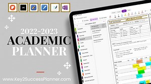 Unlock Success with the 2025-2026 Digital Academic Planner