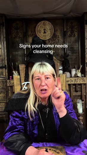 #protection #spells #yourpage #witch #traditionalwitch . Signs your Home Needs Cleansing” Your space might be holding onto heavy energy if…” “You feel drained the second you walk into certain rooms. You’ve been unusually irritable or anxious at home. The atmosphere feels tense even when nothing is technically wrong. One of my favorite cleansing methods is simple: open the windows, clean the room physically, burn rosemary or incense, and play calming music while resetting the space intentionally.