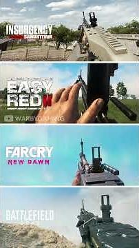 M60 Comparison | Insurgency Sandstorm vs Easy Red 2 vs Far Cry New Dawn vs Battlefield 2042