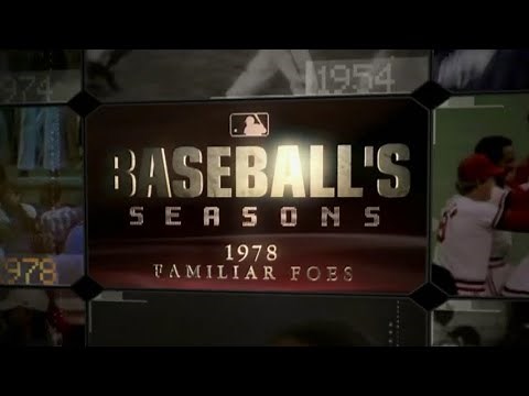 MLB Baseball's Seasons: 1978