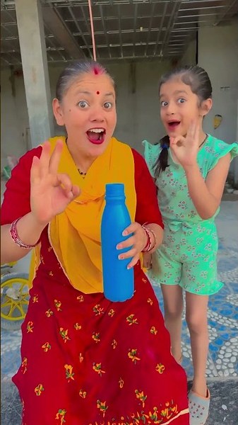 Wait for end 😃🙏 #shorts #funny #uttarakhandifunnycouple #comedy #cutebaby
