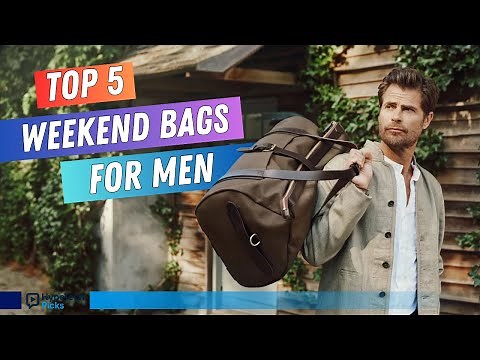 ▶️ Top 5 Best Weekend Bags for Men 2025 | Stylish, Durable & Travel-Ready