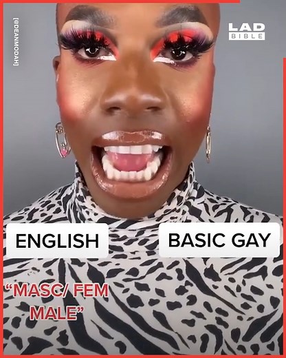 This guy is here to teach you all the 'basic gay' vocabulary you need 😂🏳️‍🌈 | LADbible