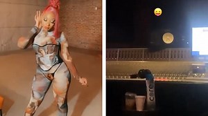 Megan Thee Stallion puts her curves on display in bodysuit