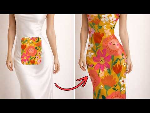 How to Easily Add a Design on a Dress in Photoshop