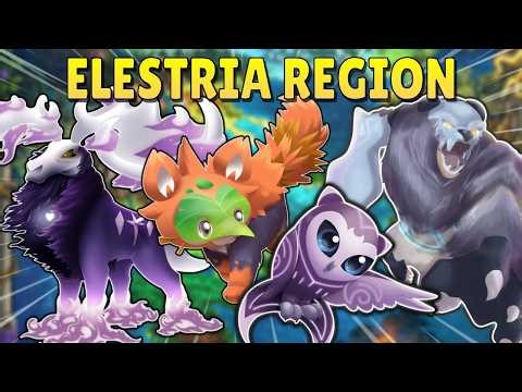 New ELESTRALS Region - A Pokemon-Inspired TCG And Game
