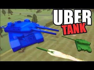 Ze New UBER TANK! Germany's Ratte Biggest Tank EVER MADE! (Total Tank Simulator Update Gameplay)