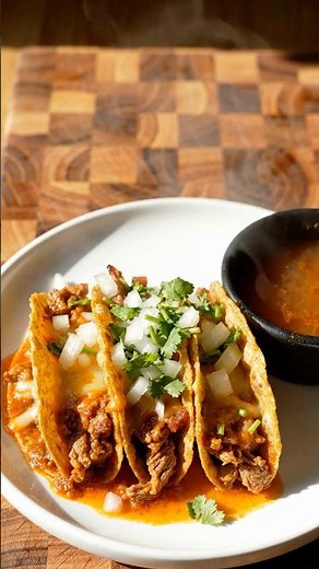 Slow Cooker Birria Tacos - Crispy, Cheesy, Fall-Apart Tender! 🌮🔥