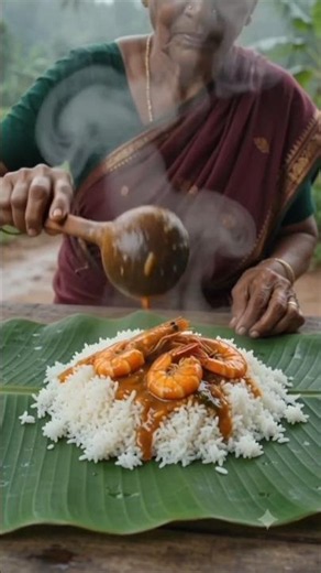 🦐 மழை நாளில் இறால் குழம்பு & சூடான சாதம் 🍛🔥 | Cozy Kitchen