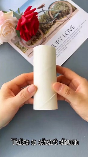 DIY Paper Tube Small Trees Tutorial