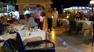 4.8K views · 39 reactions | When you can afford proper Greek Dancer Waiter-Waitress Humour can Dance for free :) :) :) Traditional Greek Fire Dancing - Ambrosia Restaurant Kalamaki Zante | Zakynthos | Facebook