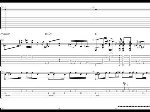 【愛しの レイラ】 ギターリフ タブ譜 楽譜 Layla Guitar Riffs エリッククラプトン (Full Cover Guitar Tab)