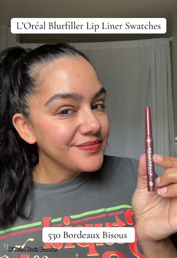 L’Oréal Blurfiller Lip Liner Swatches @loréal paris usa #lorealblurfiller #lorealliner #lipliner #lipcontour