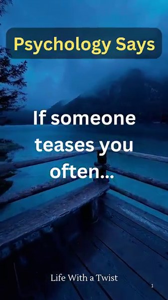 If They Tease You Often… Here's What Psychology Says It Really Means ❤️ #psychologyfacts #mindgames