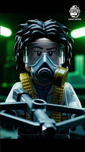 LEGO Hazmat Toxic Sewer Mission | LEGO Zombie Movie #shorst