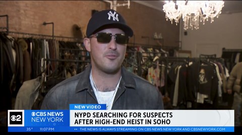 Thieves target high-end boutique in SoHo
