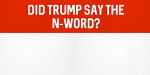 Sarah Huckabee Sanders and the rest of Trump's administration "can not guarantee" that The President did not say the n-word on tape. What do you think America? | Richard Fowler