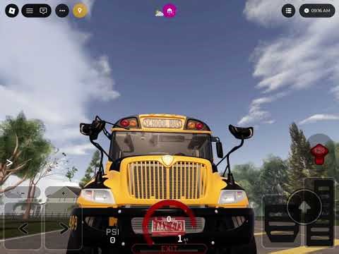 2018 ic ce school bus engine sound