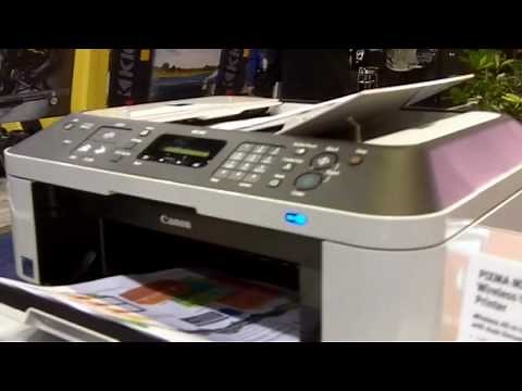 CES 2010 - Hands-On with the Canon PIXMA MX340 Printer