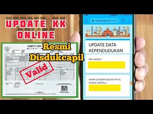 How to update your family card online using the Disdukcapil central data