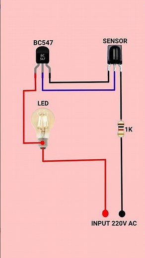How to Make Remote Control Light Circuit | Simple DIY Project #shortsfeed #electrical #shorts #diy
