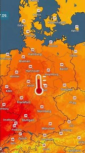 ☀️ 30 degrees are coming back! It could even get record-warm again at the end of September.