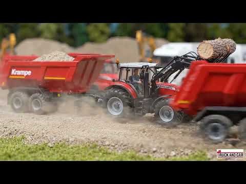 ULTIMATE RC FARMING & LOGGING: Fendt, John Deere, JCB & Massey Ferguson in Action! 🚜 Truck And Car