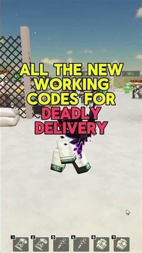All New Codes in Deadly Delivery Roblox (Update)