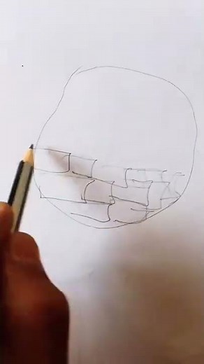 simple drawing|••.... circle drawing|(watch tell end)##comment #subscribe #viral
